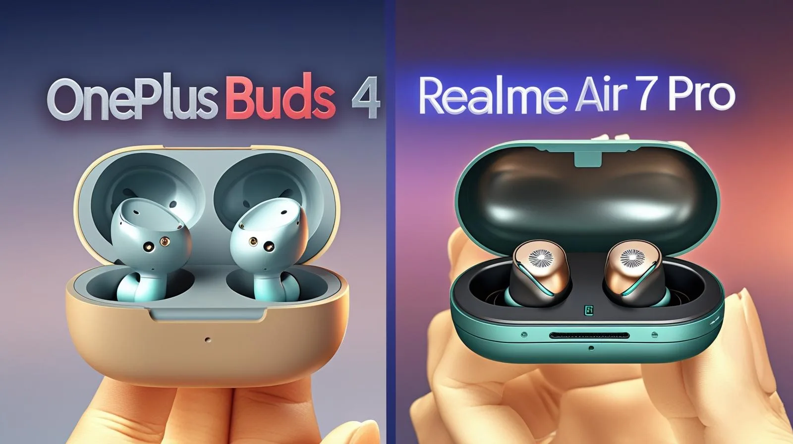 OnePlus Buds 4 vs Realme Air 7 Pro