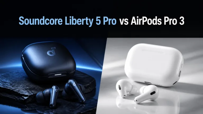 Soundcore Liberty 5 Pro vs AirPods Pro 3