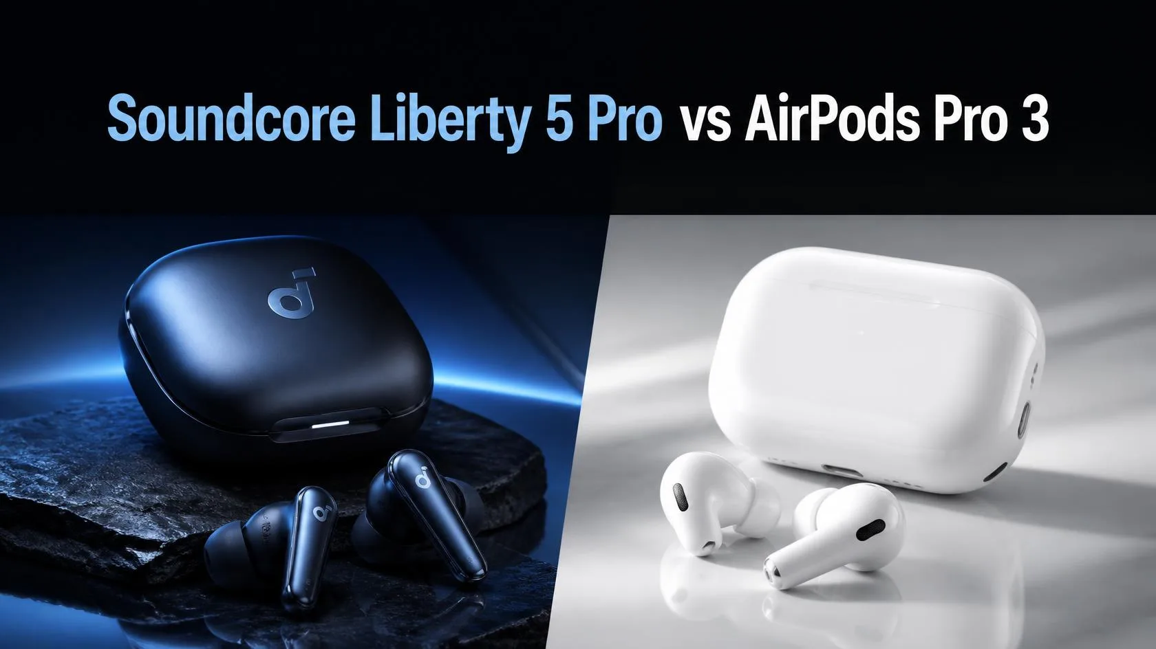 Soundcore Liberty 5 Pro vs AirPods Pro 3